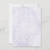 コースタルシック |紫とライムグリーン結婚の写真 サンキューカード (裏面)