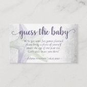 コースタルシック | Purple Starfish Guessフォトリクエスト エンクロージャーカード (正面)