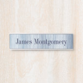 コースタルシーつるブルーの壁の銘板 サインプレート (正面)