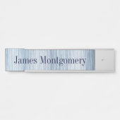 コースタルシーつるブルーの壁の銘板 サインプレート (正面)