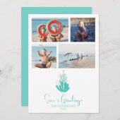 コースタルシーアンドグリーティングコーラルツリー シーズンカード (正面/裏面)