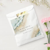 コースタルシーウェーブサンド航海のビーチ結婚ズ フェイバーバッグ (封をした状態)