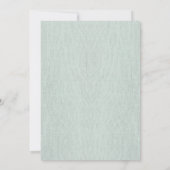 コースタルシーウェーブスサンドビーチブライダルシャワー 招待状 (裏面)