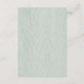 コースタルシーウェーブスサンドビーチ結婚式詳細 エンクロージャーカード (裏面)