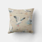 コースタルシーガル装飾用クッション クッション (裏面)