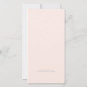 コースタルシーサイドクリスマスビーチフォトホリデーカード (裏面)