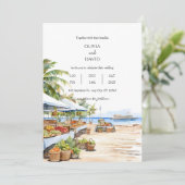 コースタルシーサイドビレッジマーケットシービュー結婚ズ 招待状 (スタンド正面)