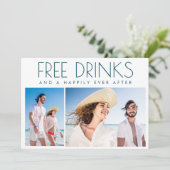 コースタルシーサイドフォトビーチ結婚式 セーブザデート (スタンド正面)