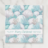 コースタルシーシェル&コーラルパターン#3 ID1009 フェイバータグ (正面)