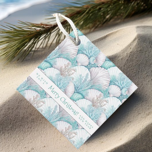 コースタルシーシェル&コーラルパターン#3 ID1009 フェイバータグ