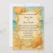 コースタルシースケープフォト結婚式招待状 招待状 (正面)