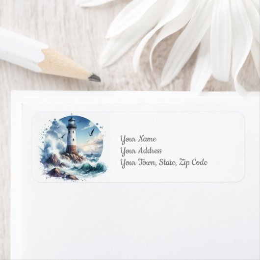 コースタルシースケープライトハウス ラベル (インサイチュ)