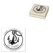 コースタルシーズザモーメント差出人住所 ラバースタンプ (押印)