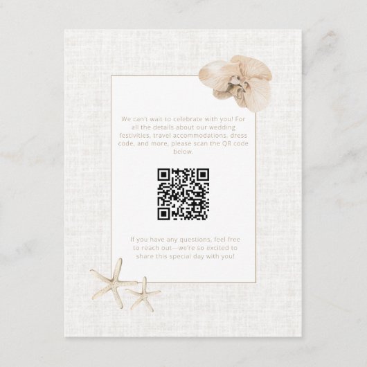 コースタルジェンスシーサイド結婚ズ エンクロージャーカード (正面)