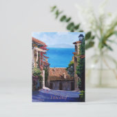 コースタルタスカニー通りビュー シーズンポストカード (スタンド正面)