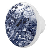 コースタルダークブルーシーライフアニールシェルコーラル海 セラミックノブ (右)