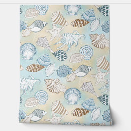 コースタルデコールビーチシーシェル 壁紙