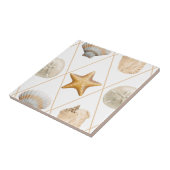 コースタルデコール貝殻パターン タイル (側面)