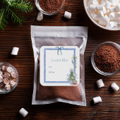 コースタルノエルブルーボウ航海のホリデイ スクエアシール