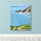 コースタルパスキャンバス キャンバスプリント (インサイチュ (ウッドフロア))