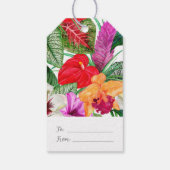 コースタルパラダイス開花 ギフトタグ (裏面)