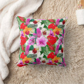 コースタルパラダイス開花 クッション (ブランケット)