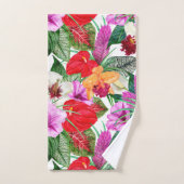 コースタルパラダイス開花 バスタオルセット (ハンドタオル)