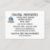 コースタルビジネスカード 名刺 (裏面)