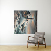 コースタルビーコンアットトワイライト タペストリー (インサイチュ(横))