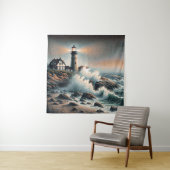 コースタルビーコンアットトワイライト タペストリー (インサイチュ)