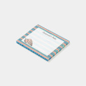 コースタルピンクシーシェル名前をカスタムする ポストイット (アングル)