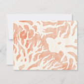 コースタルピーチコーラルリーフ ノートカード (裏面)