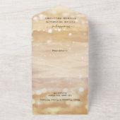 コースタルフォトオールインワン結婚式招待状 オールインワン招待状 (外側)