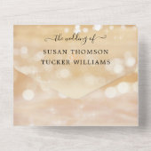 コースタルフォトオールインワン結婚式招待状 オールインワン招待状 (裏面)