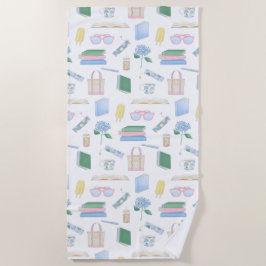 コースタルブッククラブサマービーチ読ズ ビーチタオル