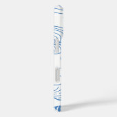 コースタルブリーズ – ライトブルービーチシェルiPhone 16 Case-Mate iPhoneケース (裏面 / 右)