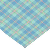 コースタルブルーとシーフォームグリーンプライド ショートテーブルランナー (コーナー)