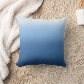 コースタルブルーグラデーション クッション (ブランケット)