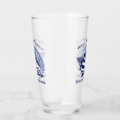 コースタルブルーコンチシーシェルビーチファミリーモノグラム タンブラーグラス (右)