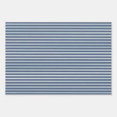 コースタルブルーシーホース&コーラルウォーター色 ラッピングペーパーシート (正面2)