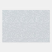 コースタルブルースカイ海魚 ラッピングペーパーシート (正面3)