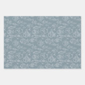 コースタルブルースカイ海魚 ラッピングペーパーシート (正面2)