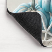 コースタルブルービーチカボチャ マウスパッド (コーナー)