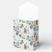 コースタルブルーベビーシャワーありがとう フェイバーボックス (オープン)