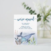 コースタルブルーホエー航海のル新しい住所の移動 案内状 (スタンド正面)