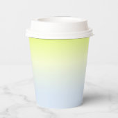 コースタルブルーマーメイド女性のカーボーイサマーパーティー 紙コップ (裏面)