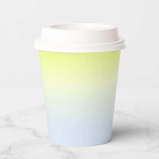 コースタルブルーマーメイド女性のカーボーイサマーパーティー 紙コップ (裏面)