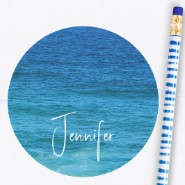 コースタルブルー海 ラウンドシール