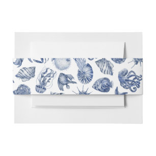 コースタルブルー結婚ズ 招待状ベリーバンド