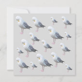 コースタルプレニンングガルグレービーチハウスパーティー 招待状 (裏面)